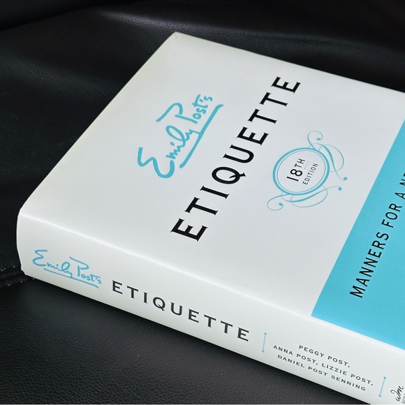 Emily Post’s Etiquette Manners for a New World 18th Edition Hardcover Book - Picture 2 of 7
